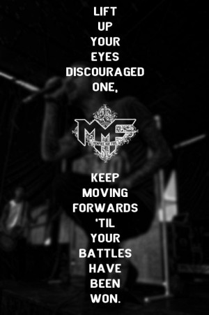 Memphis May Fire. Funny, I realized I was listening to this line just ...