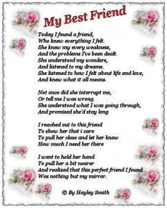 friend birthday poems