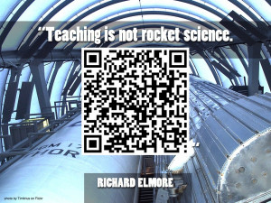 Learn about QR codes by watching my video or reading the transcript .
