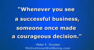 Quotes and Sayings about Business - Whenever you see a successful ...