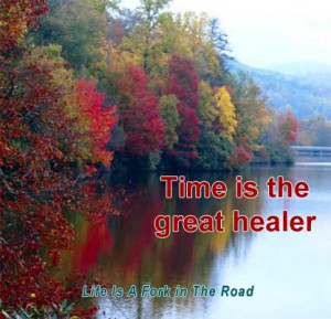Inspirational quotes about life - Time is a the great healer