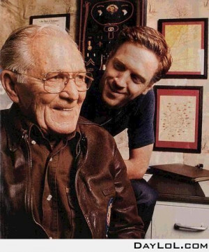 Damian Lewis and Dick Winters (Band of Brothers)