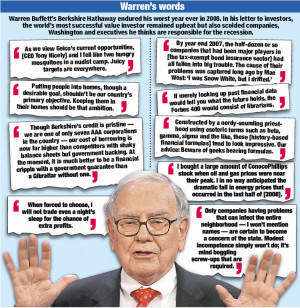 Omaha, NE - World's Most Successful Investor Warren Buffet: I Was Dumb