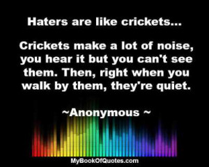 haters be like quotes about haters hate haters hater hates hating ...
