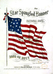 The Star spangled banner : national song (music cover). Stackpole ...