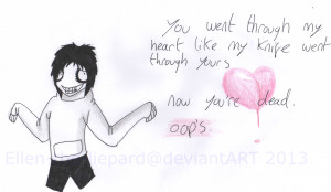 ANTIValentines Day with...Jeff the Killer by Ellen-the-Liepard
