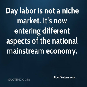 Day labor is not a niche market. It's now entering different aspects ...