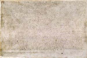 the magna carta also known as the great charter to the liberties of ...