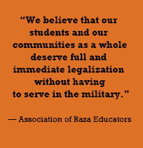 California-based teacher’s group objects to the military service ...