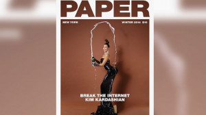 PHOTO: Kim Kardashian appears on cover of Paper magazine for their ...