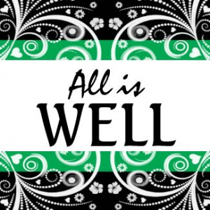all is well 3 word quote magnet by semas87 view other 3 word quote ...
