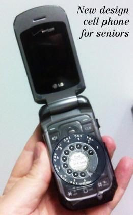 New Design Cell Phone for Seniors ... I want one