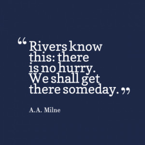Quotes About: River Patience