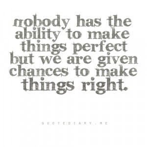 ability, chances, nobody, perfect, quotes, text