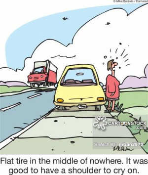 flat tires cartoons, flat tires cartoon, flat tires picture, flat ...