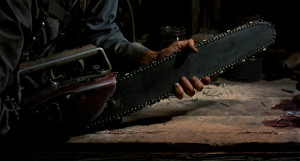 Evil Dead 2 (1987): Ash, Chainsaw Scene