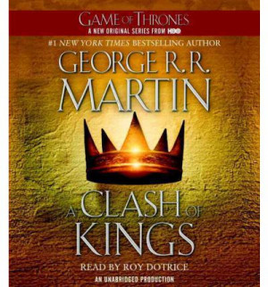 by george r r martin audio book cd a clash of kings by george r r