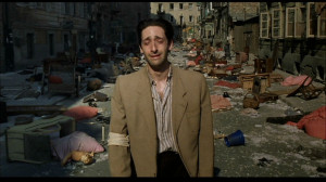 Szpilman, on a street in the Kraków Ghetto, after Nazi liquidation of ...