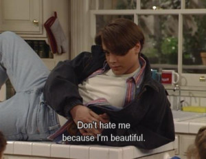 ERIC : Don't hate me because i'm beautiful - boy-meets-world Fan Art