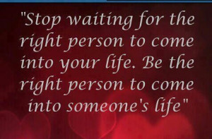 stop waiting