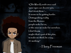 huey boondocks quotes