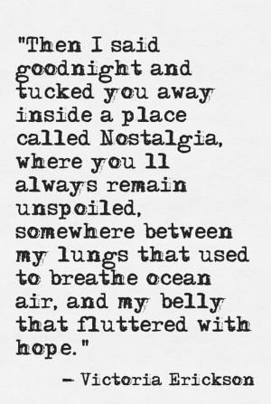 what a beautiful way of saying goodbye.