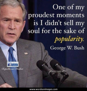George W Bush Funny Quotes