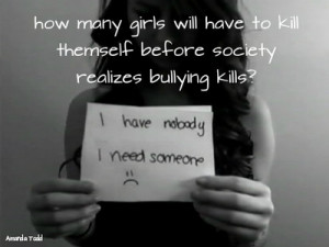 Bullying isn’t a joke. There are people who don’t take it ...