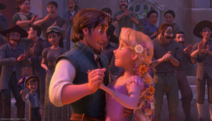 Rapunzel and Flynn Tangled(Movie screencap) 2010