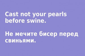 English - Russian Proverbs and Sayings
