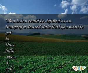 Mission Quotes
