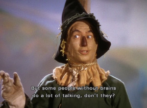 scarecrow wizard of oz quotes