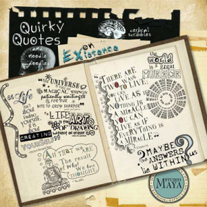 Quirky Quotes & Noodle Doodles! : Scrapbookgraphics – Digital ...