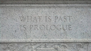 What is past is prologue. Quote Shakespeare imgur reddit