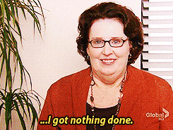 the office gifs queue phyllis smith