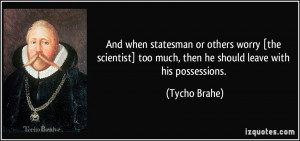 More Tycho Brahe Quotes