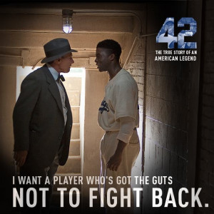 42Movie #JackieRobinson #Baseball #Dodgers