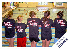Swim Relay Team T-Shirt Image