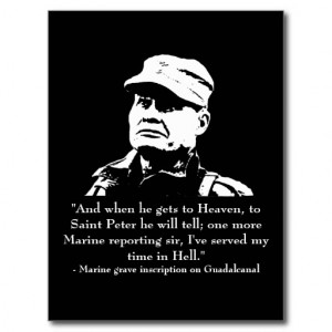 Chesty Puller Quote Gifts