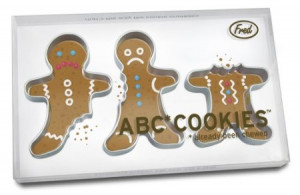 funny cookie cutter, gingerbread man half eaten, funny ktichen, funny ...