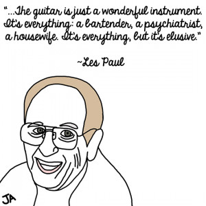Famous Musicians Talk About Guitars, In Illustrated Form