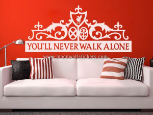 Home » Store » Quotes & Phrases » You’ll Never Walk Alone Sticker