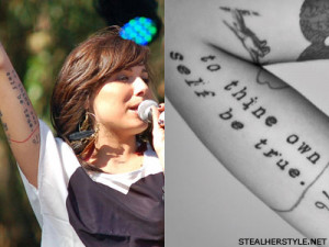 Christina Perri has matching “Mom” and “Me” tattoos on the ...