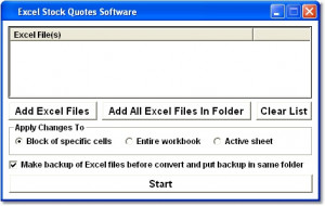 Excel Stock Quotes Software472