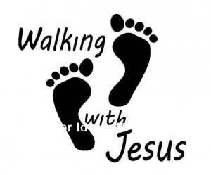 Walking-with-Jesus-Footprints-Vinyl-Decal-Sticker-Christian-God-Church ...