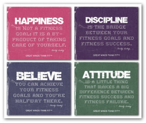 ... Posters and Inspirational Gifts for Fitness and Sports Motivation