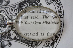 Luna Lovegood Pick Your Own Mistletoe Harry Potter quote necklace by ...