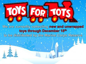 Accepting Toys for Tots Donations!