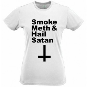 Smoke Meth and Hail Satan Skate Hipster Hipsta Swag Cool Urban Goth ...