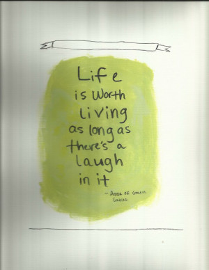 anne of green gables october quote